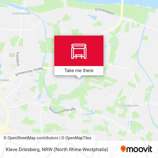 Карта Kleve Driesberg