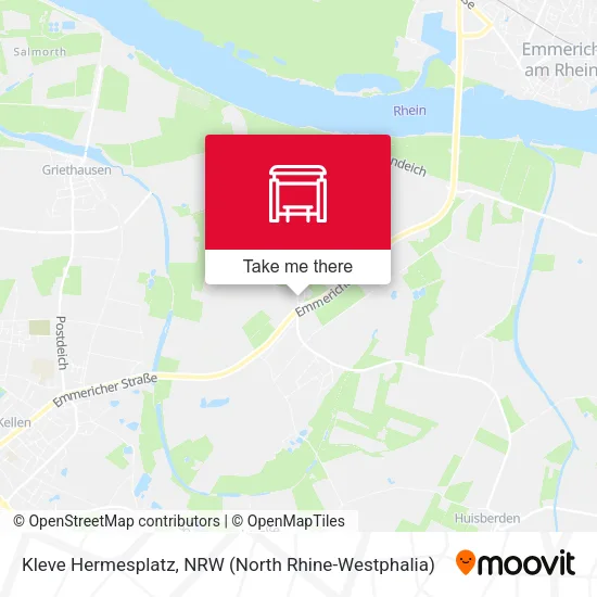Карта Kleve Hermesplatz