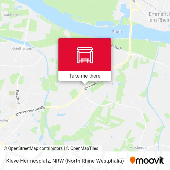 Карта Kleve Hermesplatz