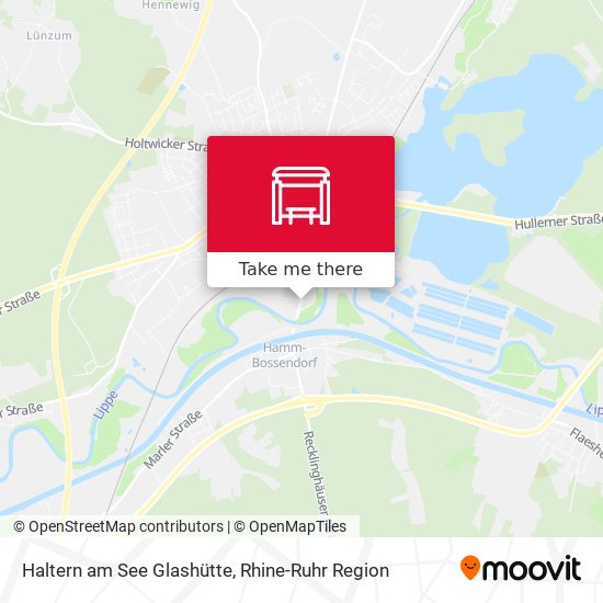 Haltern am See Glashütte map