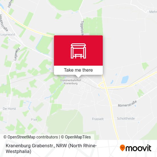 Карта Kranenburg Grabenstr.