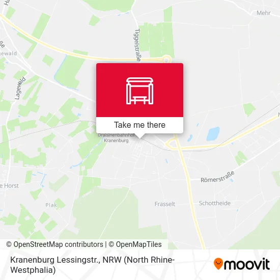 Карта Kranenburg Lessingstr.
