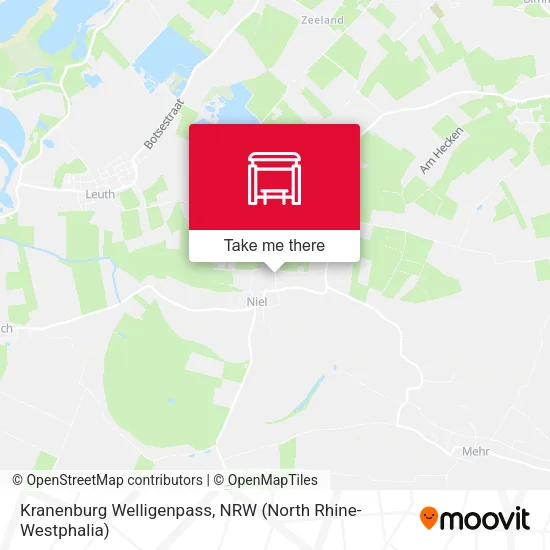 Карта Kranenburg Welligenpass
