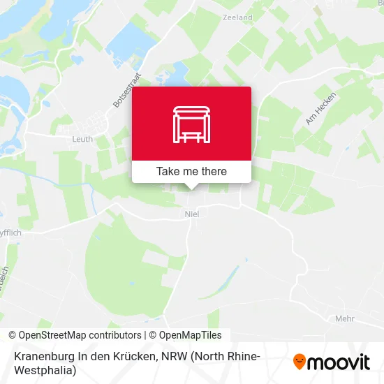 Kranenburg In den Krücken map