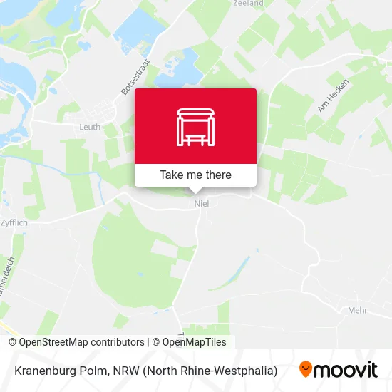 Карта Kranenburg Polm