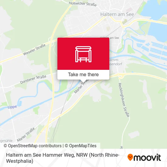 Карта Haltern am See Hammer Weg