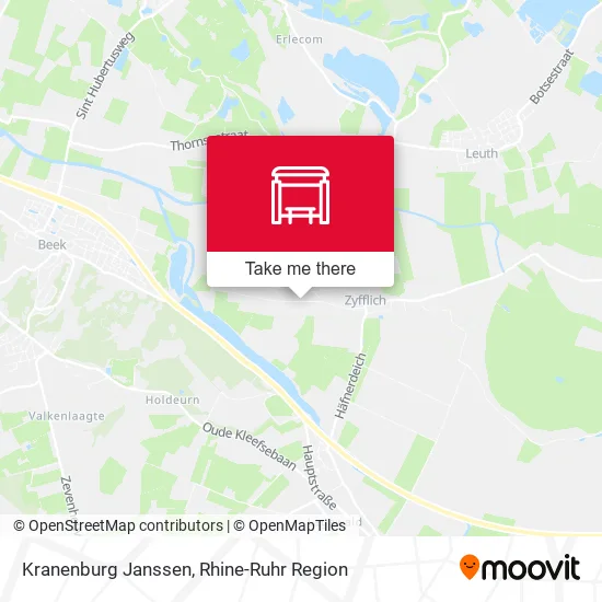 Карта Kranenburg Janssen