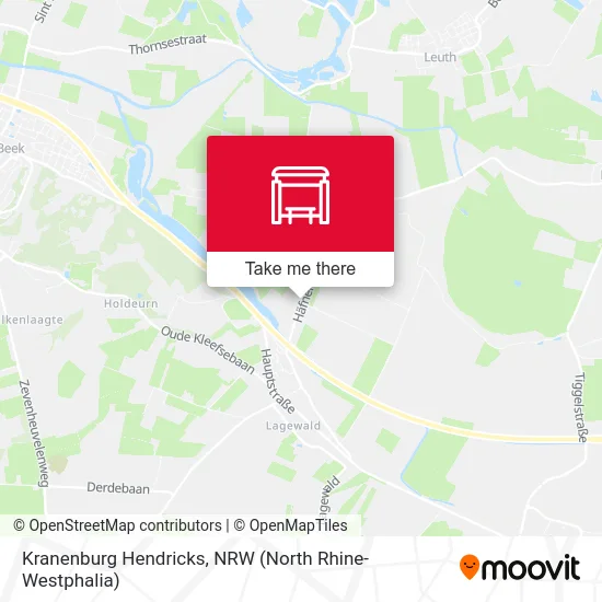 Карта Kranenburg Hendricks