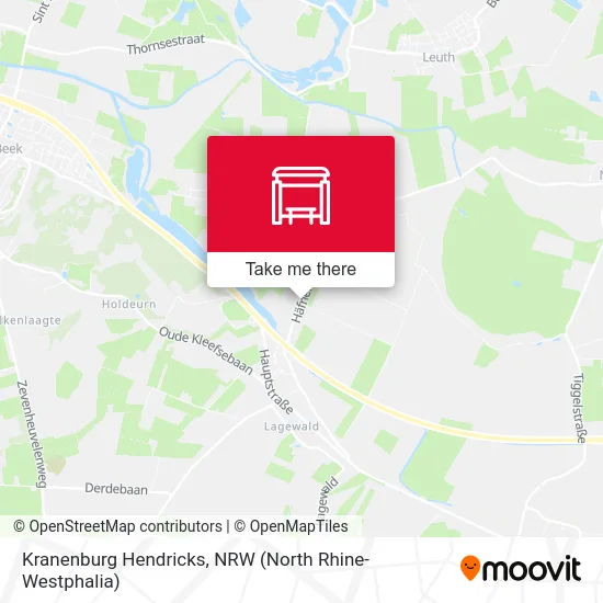 Карта Kranenburg Hendricks