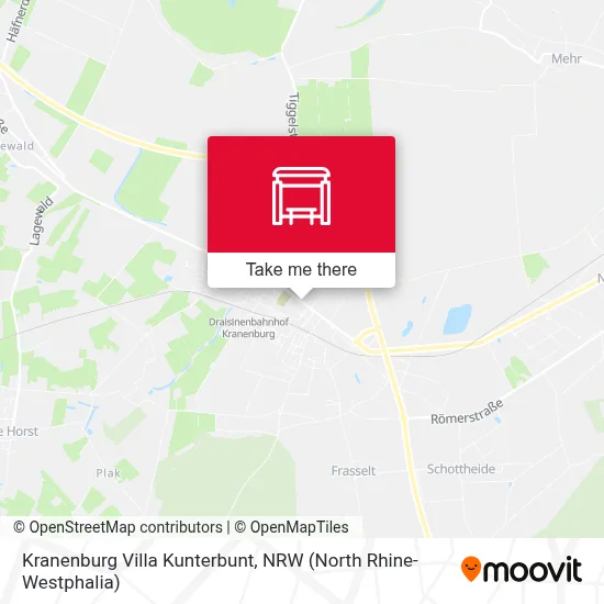 Kranenburg Villa Kunterbunt map