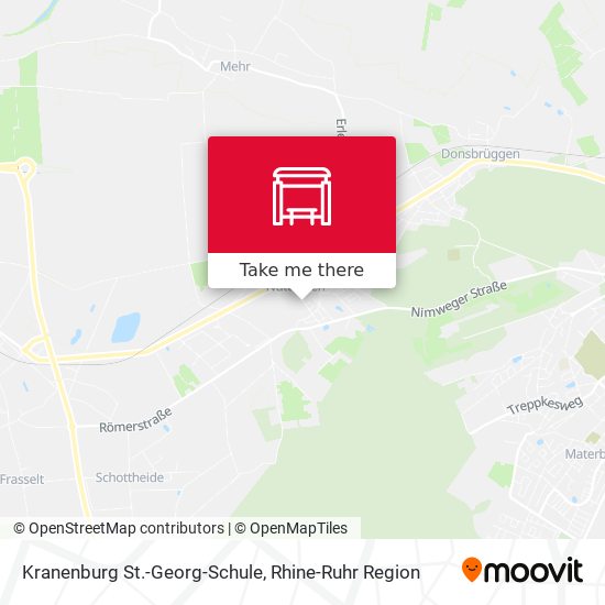 Kranenburg St.-Georg-Schule map