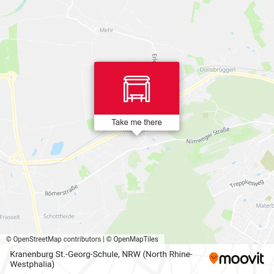 Kranenburg St.-Georg-Schule map