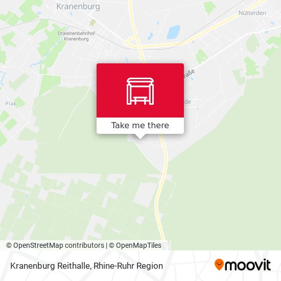 Kranenburg Reithalle map