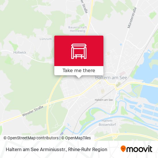 Haltern am See Arminiusstr. map