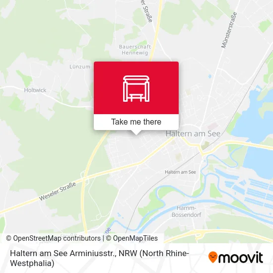 Карта Haltern am See Arminiusstr.