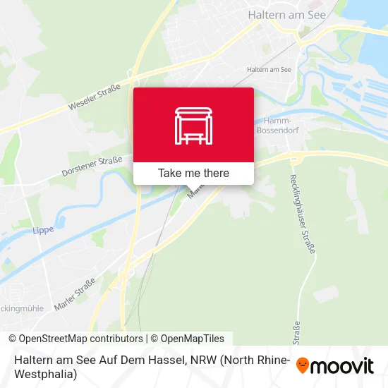 Карта Haltern am See Auf Dem Hassel