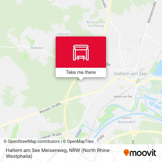 Карта Haltern am See Meisenweg