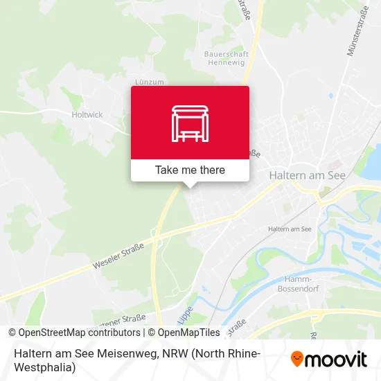 Haltern am See Meisenweg map