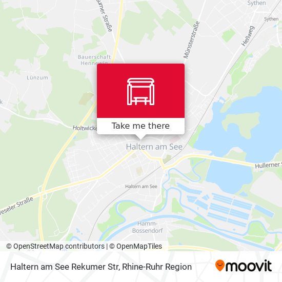 Haltern am See Rekumer Str map