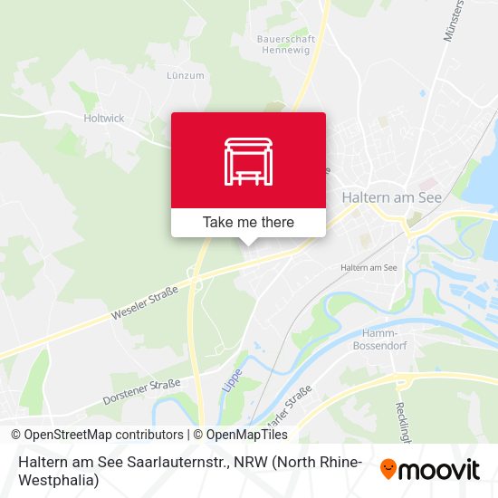 Карта Haltern am See Saarlauternstr.