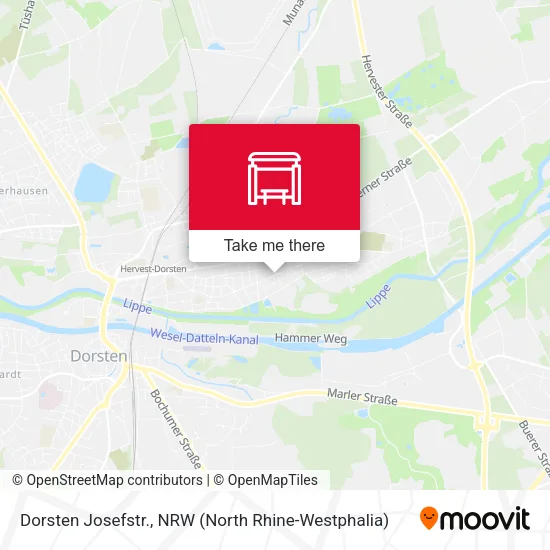 Карта Dorsten Josefstr.