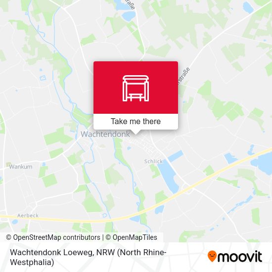Карта Wachtendonk Loeweg