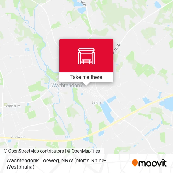 Карта Wachtendonk Loeweg