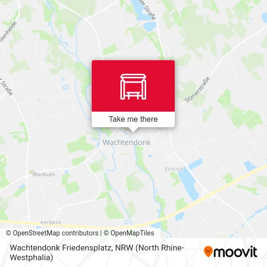 Карта Wachtendonk Friedensplatz