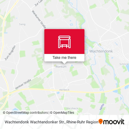 Карта Wachtendonk Wachtendonker Str.