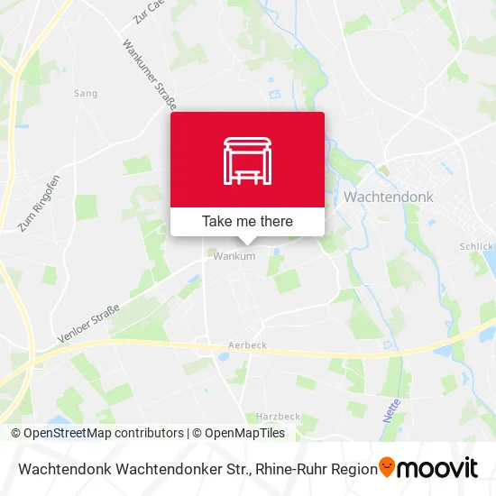 Карта Wachtendonk Wachtendonker Str.