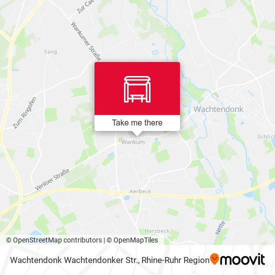 Карта Wachtendonk Wachtendonker Str.