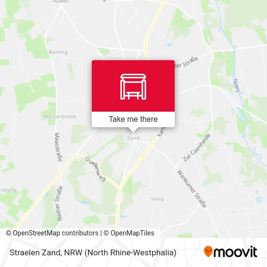 Карта Straelen Zand