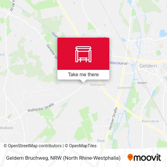Карта Geldern Bruchweg