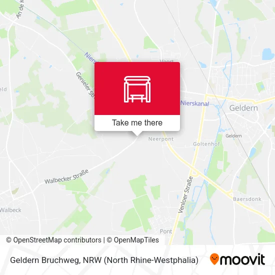 Карта Geldern Bruchweg