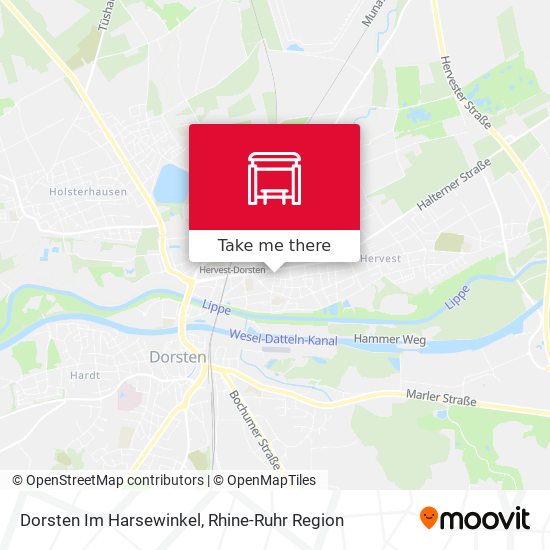 Dorsten Im Harsewinkel map