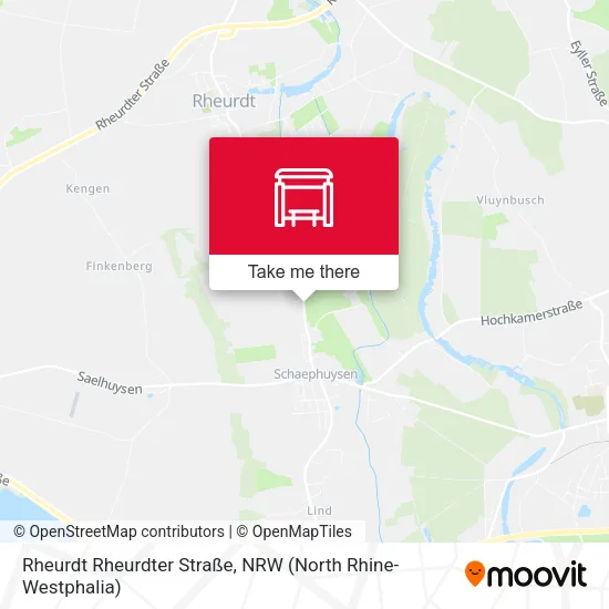 Карта Rheurdt Rheurdter Straße