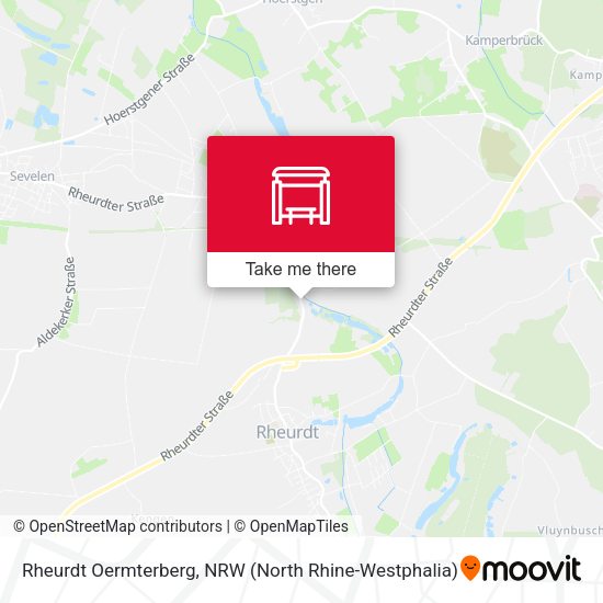 Карта Rheurdt Oermterberg