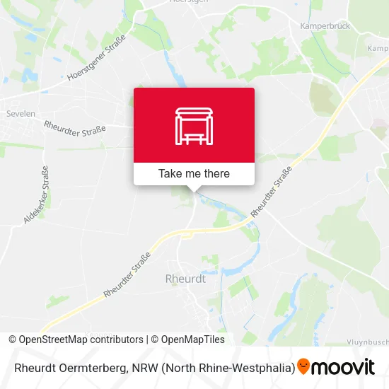 Карта Rheurdt Oermterberg