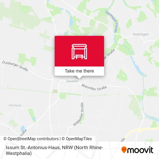Issum St.-Antonius-Haus map