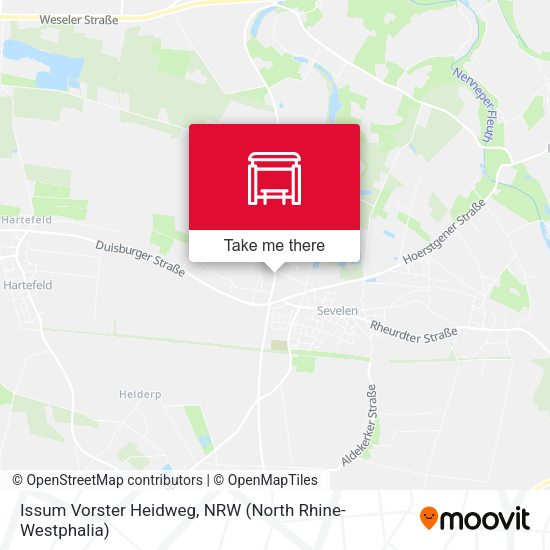 Карта Issum Vorster Heidweg