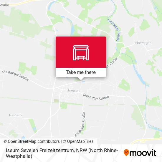 Карта Issum Sevelen Freizeitzentrum