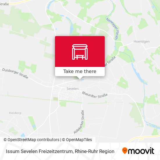 Issum Sevelen Freizeitzentrum map