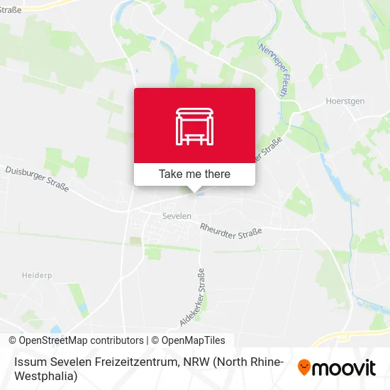 Карта Issum Sevelen Freizeitzentrum