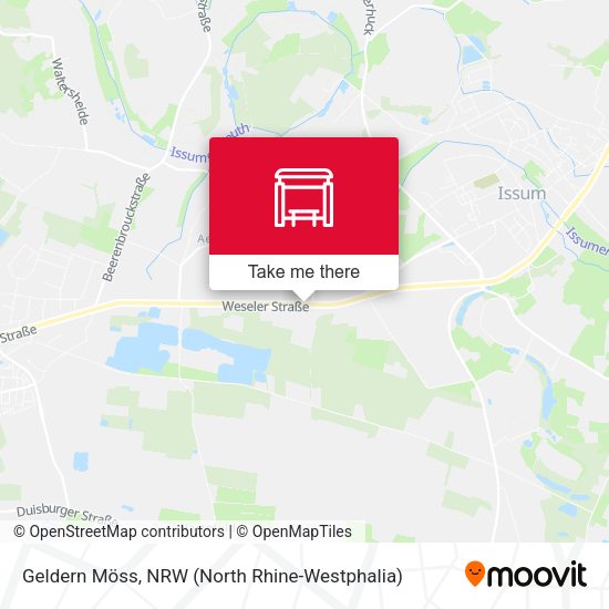 Карта Geldern Möss