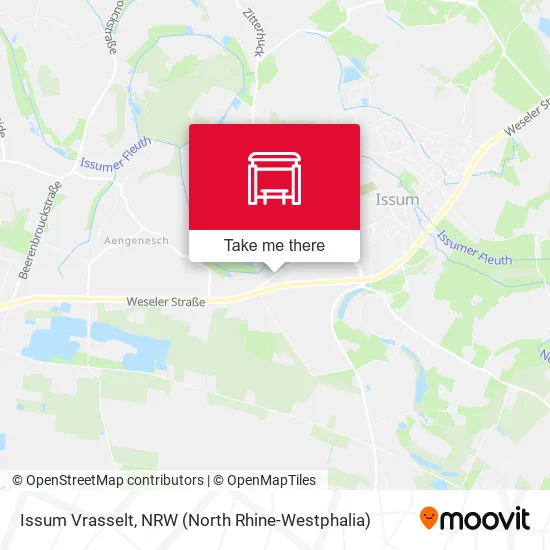 Карта Issum Vrasselt