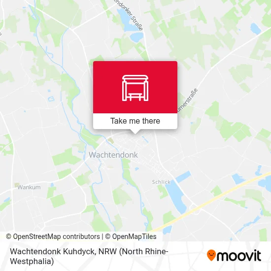 Wachtendonk Kuhdyck map