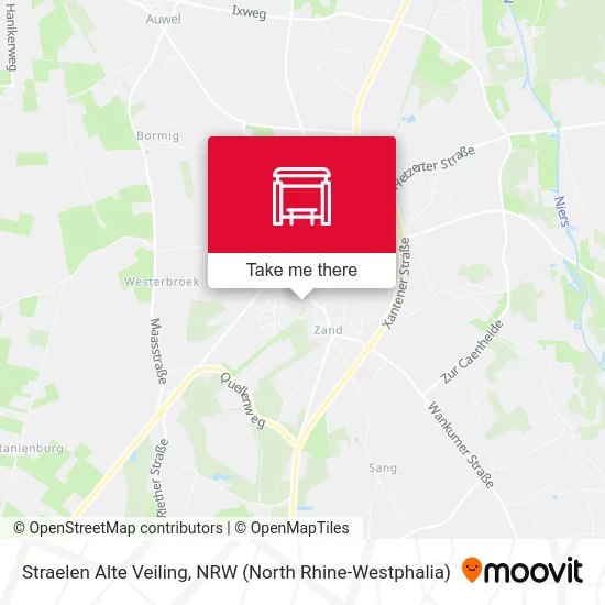 Карта Straelen Alte Veiling