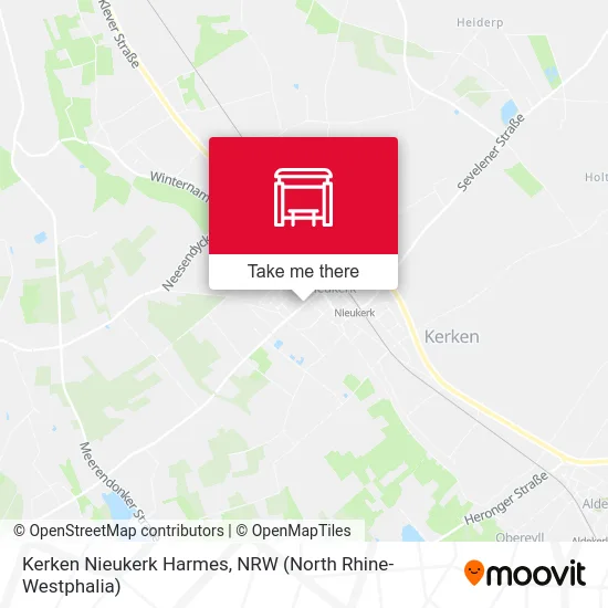 Карта Kerken Nieukerk Harmes