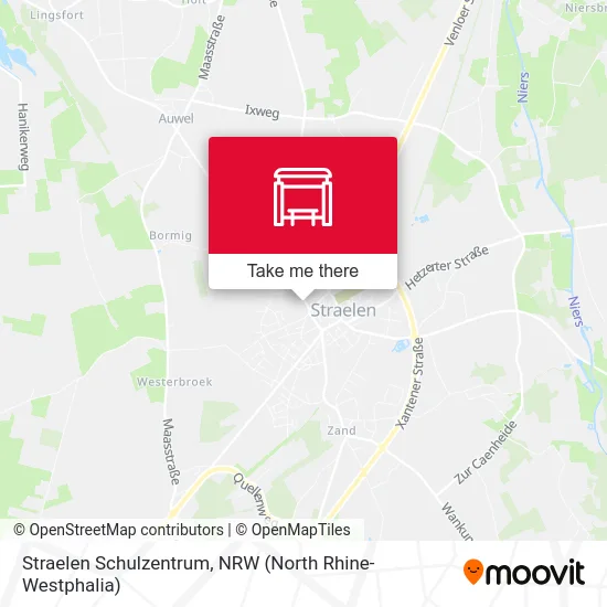 Straelen Schulzentrum map