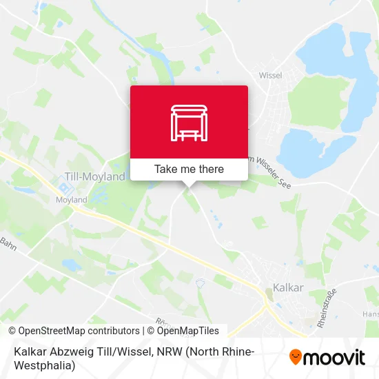 Карта Kalkar Abzweig Till/Wissel
